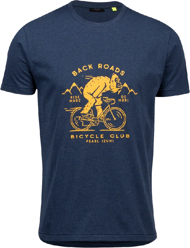 T-Shirt For Promotional Events-Pearl Izumi Graphic Tee Shirt - Speedy - Navy Heather