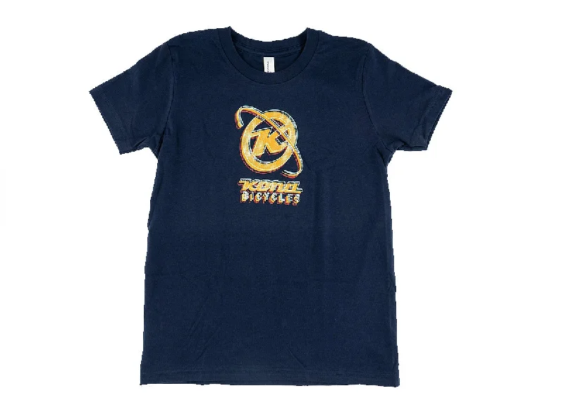 T-Shirt With Detailed Artwork-Kona Orbit Tee - Kids - Steel Blue