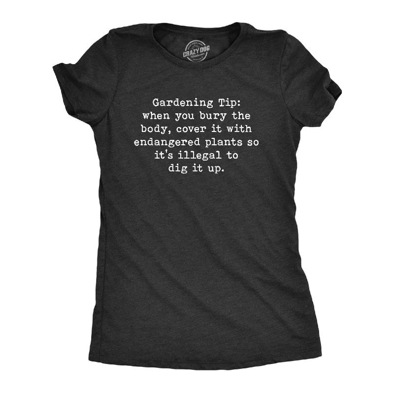 Custom T-Shirt For Charities-Gardening Tip Women's T Shirt