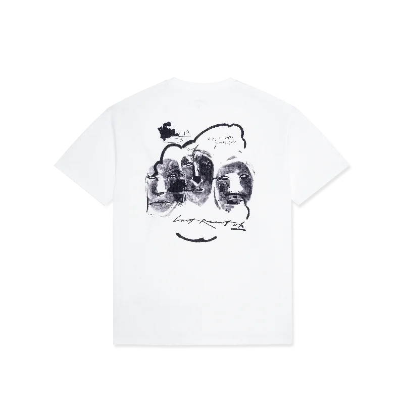 Personalized T-Shirt For Friends-LAST RESORT AB X JULIAN SMITH - "HEADS" T-SHIRT (WHITE)