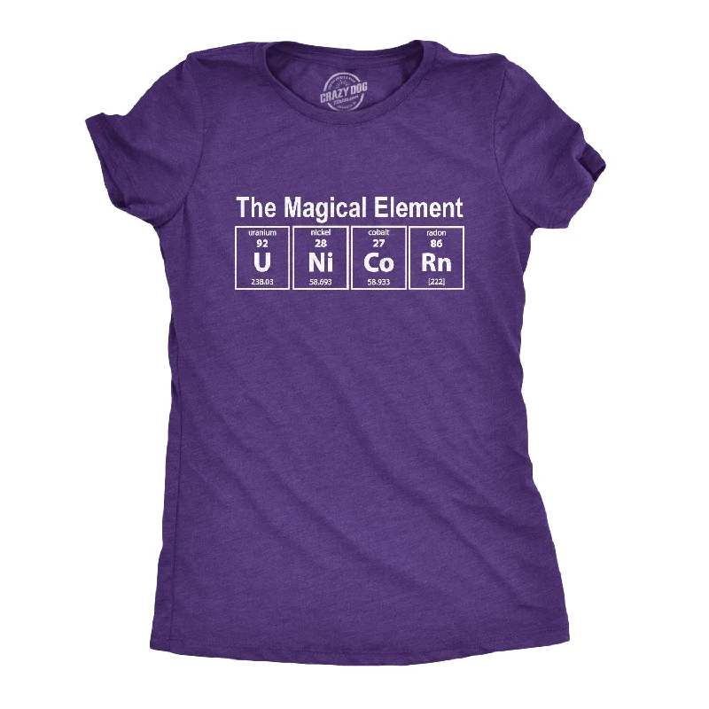 T-Shirt For Women-Unicorn Element Women's T Shirt