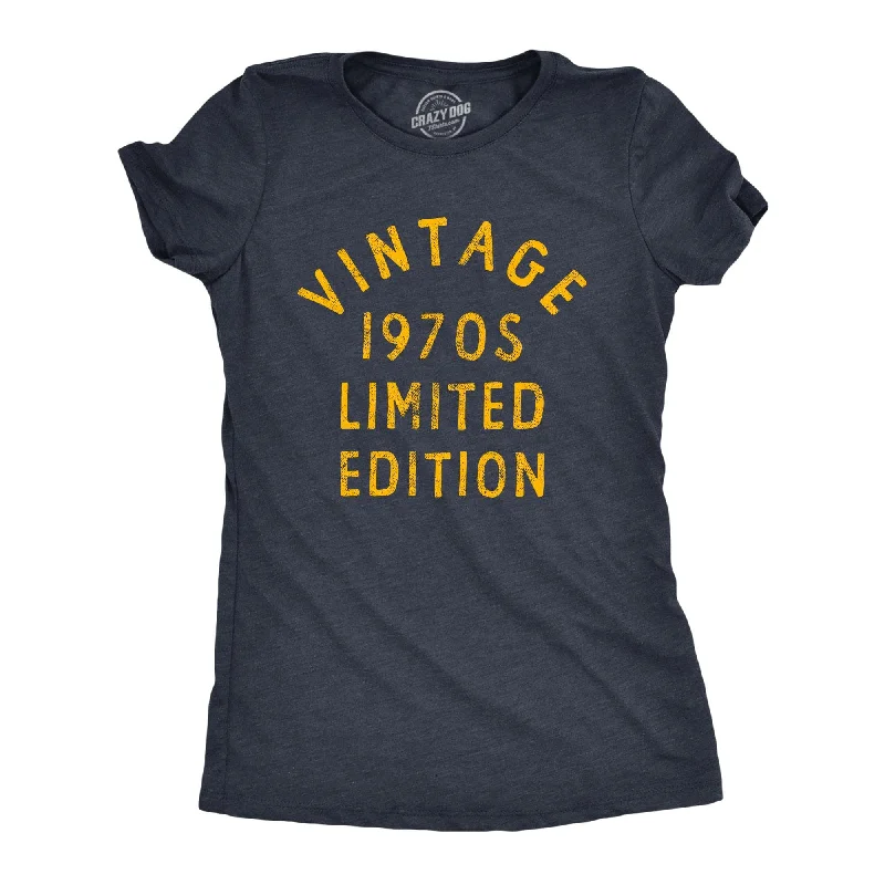 T-Shirt For Nature Lovers-Vintage 1970s Limited Edition Women's T Shirt