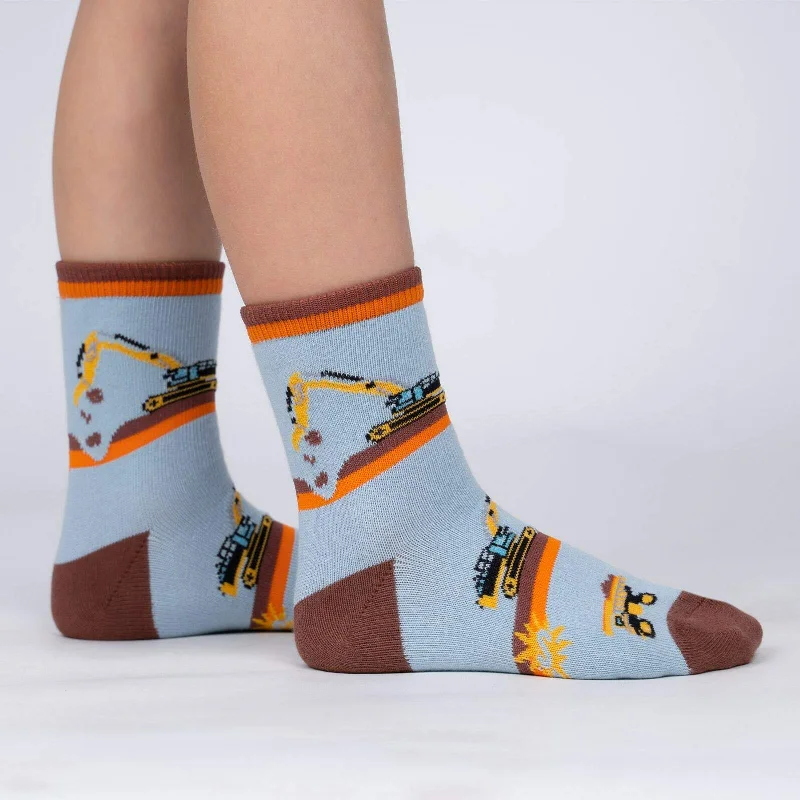 Casual Sock-Sock it to Me The Big Dig Junior Crew Socks