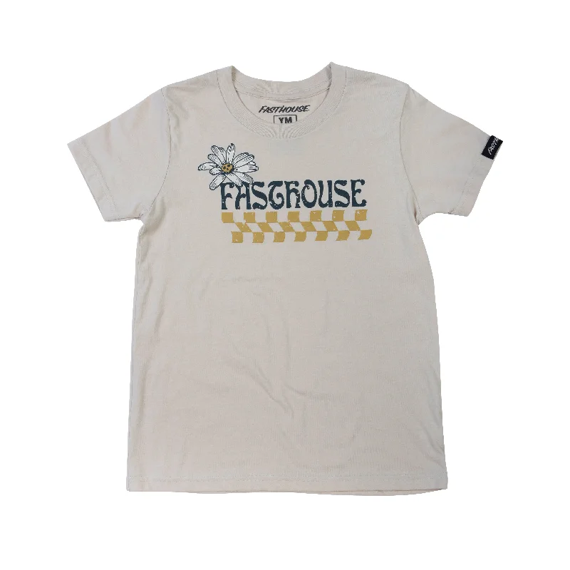 T-Shirt For Yoga-Fasthouse Wonder Tee - Youth - Heather Dust