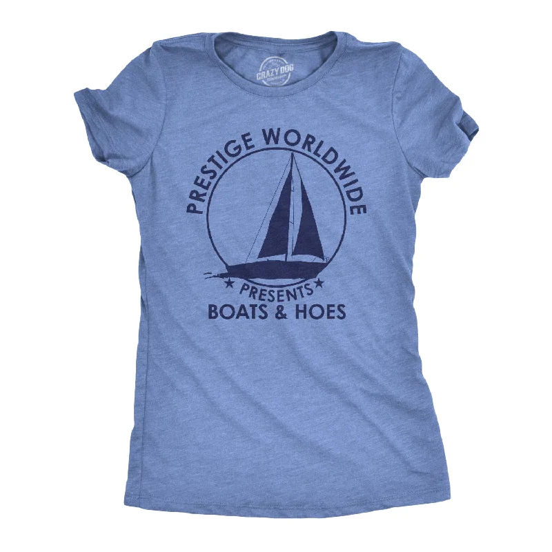 T-Shirt With High-Quality Fabric-Prestige Worldwide Women's T Shirt