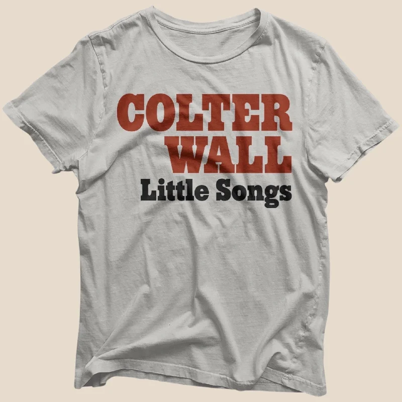 Custom T-Shirt For School Clubs-Colter Wall Little Songs Album T-Shirt