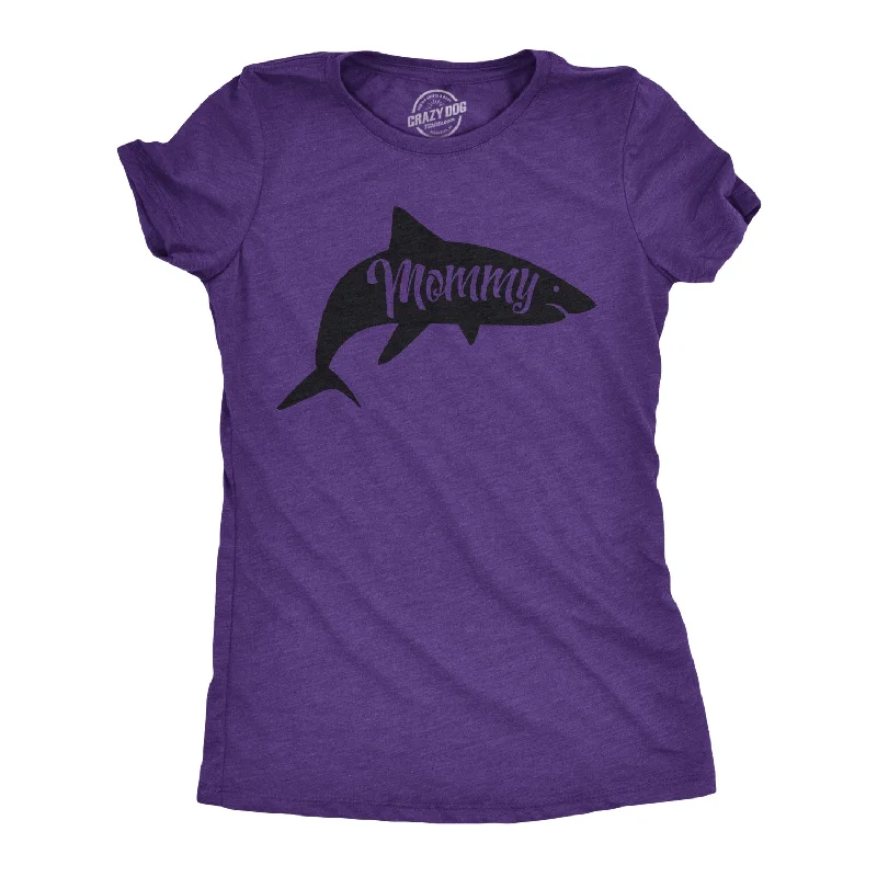 T-Shirt With Summer Design-Mommy Shark Women's T Shirt