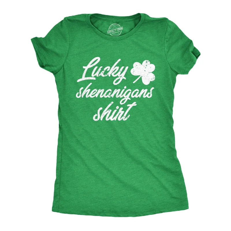 T-Shirt For Artists-Lucky Shenanigans Shirt Women's T Shirt