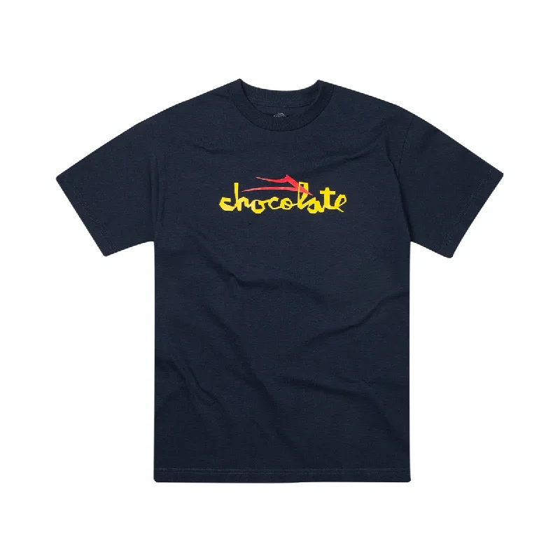 Custom T-Shirt For College-Lakai Flare Tee - (Chocolate) Navy