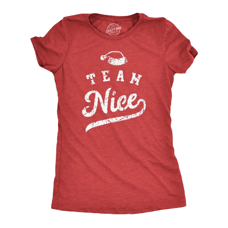 T-Shirt For Business Casual-Team Nice Women's T Shirt