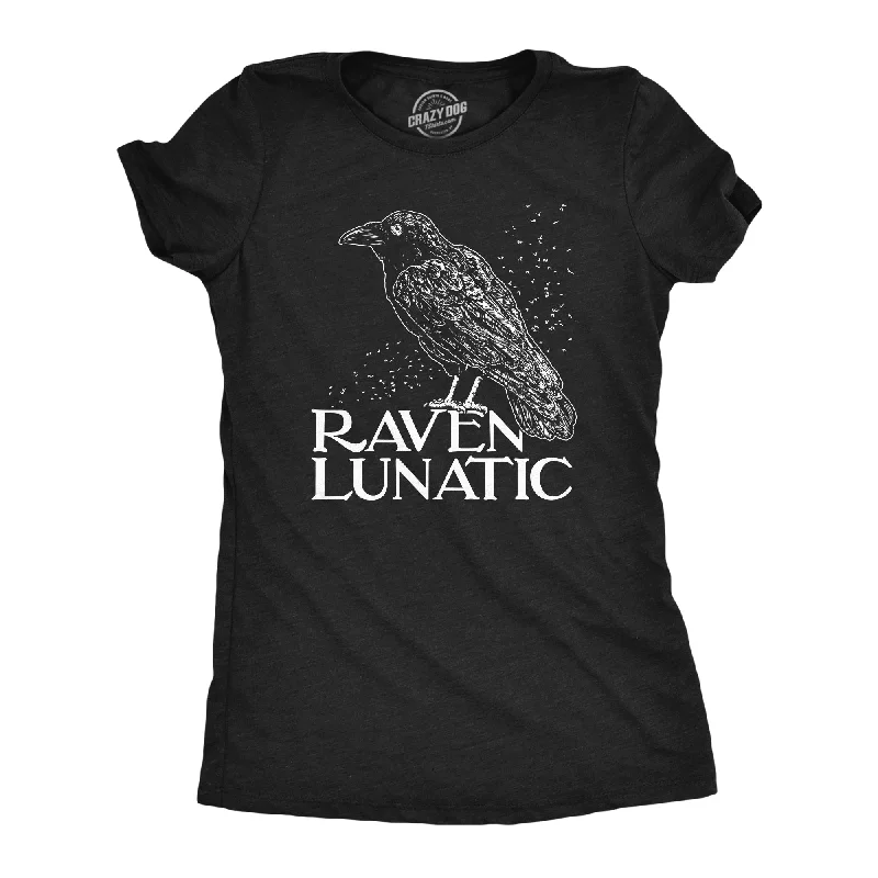 T-Shirt With Summer Design-Raven Lunatic Women's T Shirt