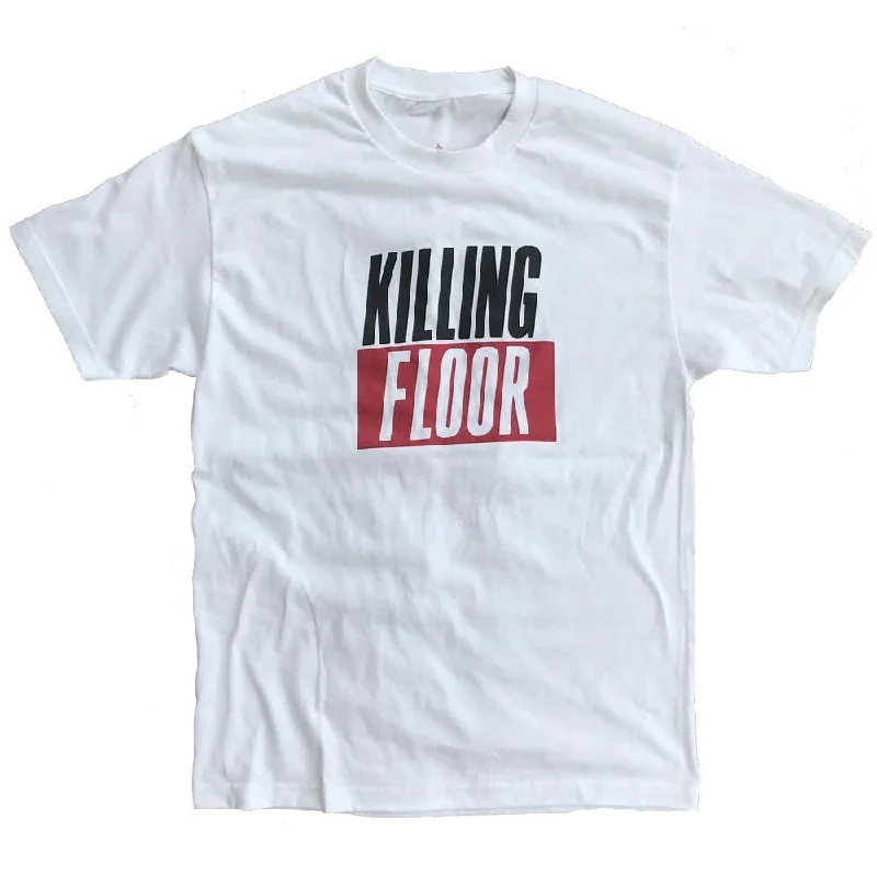 T-Shirt For Gift Ideas-THE KILLING FLOOR TRUE STORIES TEE - WHITE