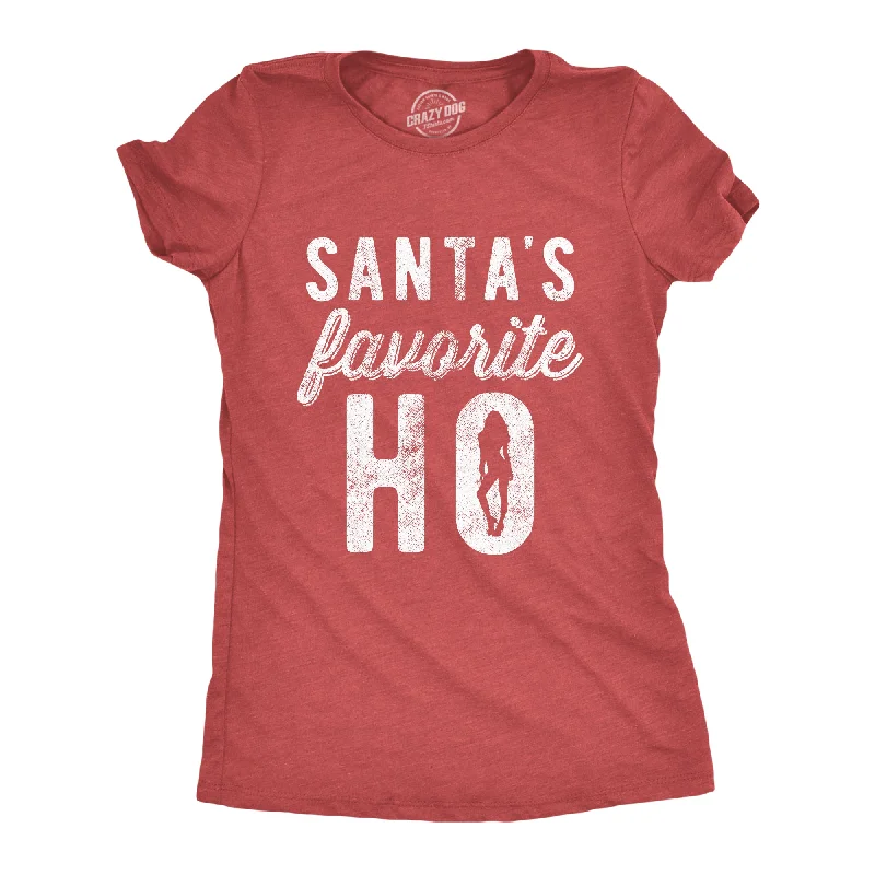 T-Shirt For Artistic Expression-Santa's Favorite Ho Women's T Shirt