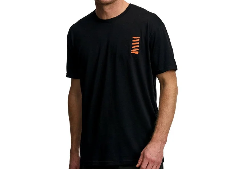 T-Shirt With Sports Team Design-Fox Factory Coil Tee Shirt - Black