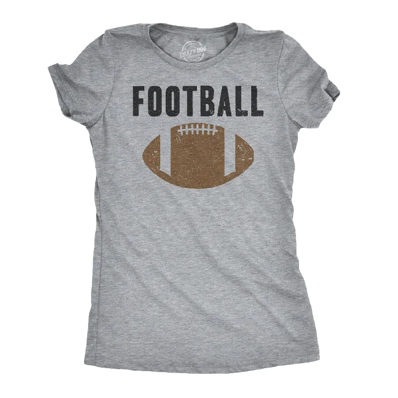 T-Shirt With Animal Designs-Vintage Football Women's T Shirt