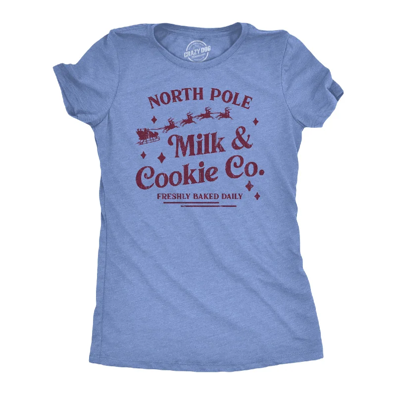 T-Shirt For Minimalist Style-North Pole Milk And Cookie Co Women's T Shirt