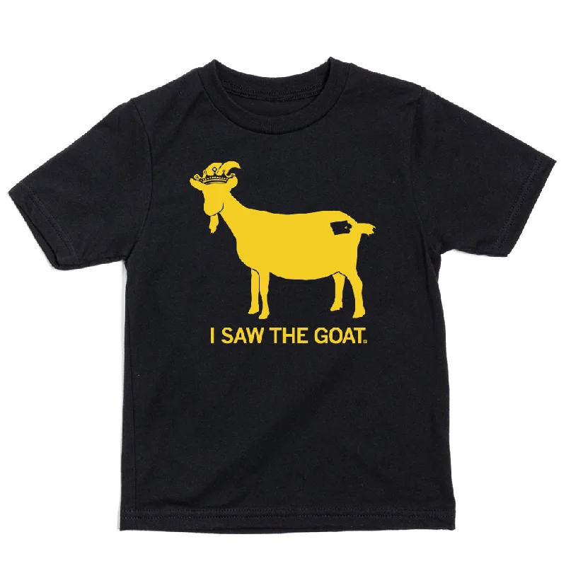 Custom T-Shirt With Image-I Saw The Goat Kids