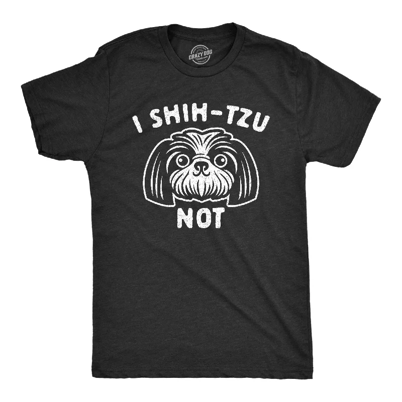 T-Shirt For Gift-I Shih-Tzu Not Women's T Shirt