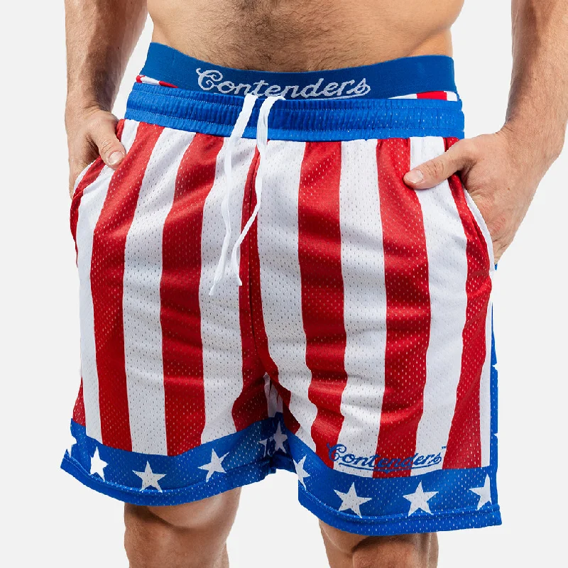 Shorts With Velcro Closure-ROCKY APOLLO CREED MESH ACTIVE SHORT