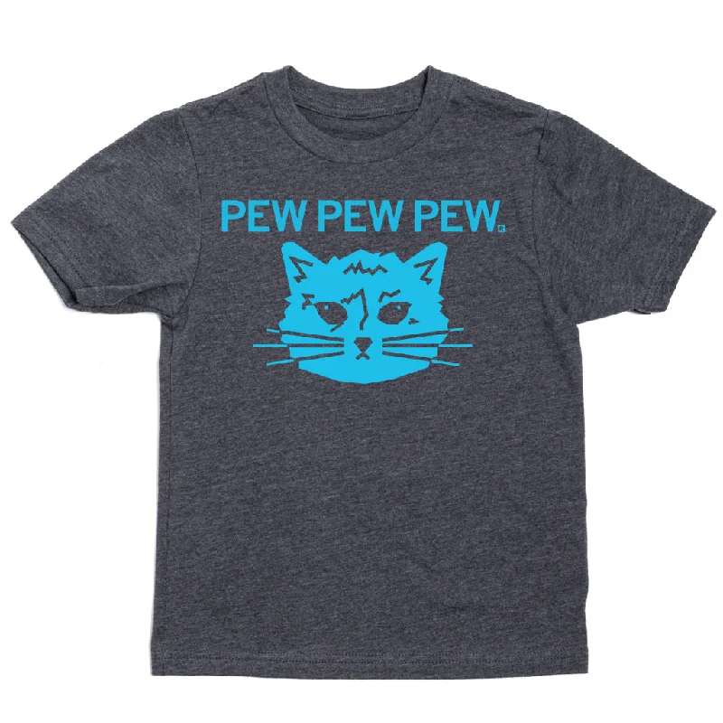 Custom T-Shirt For Festivals-Gary Face Pew Pew Pew Kids