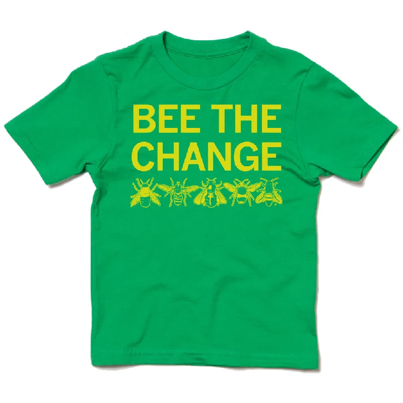 Personalized T-Shirt For Sports-Bee The Change Kids