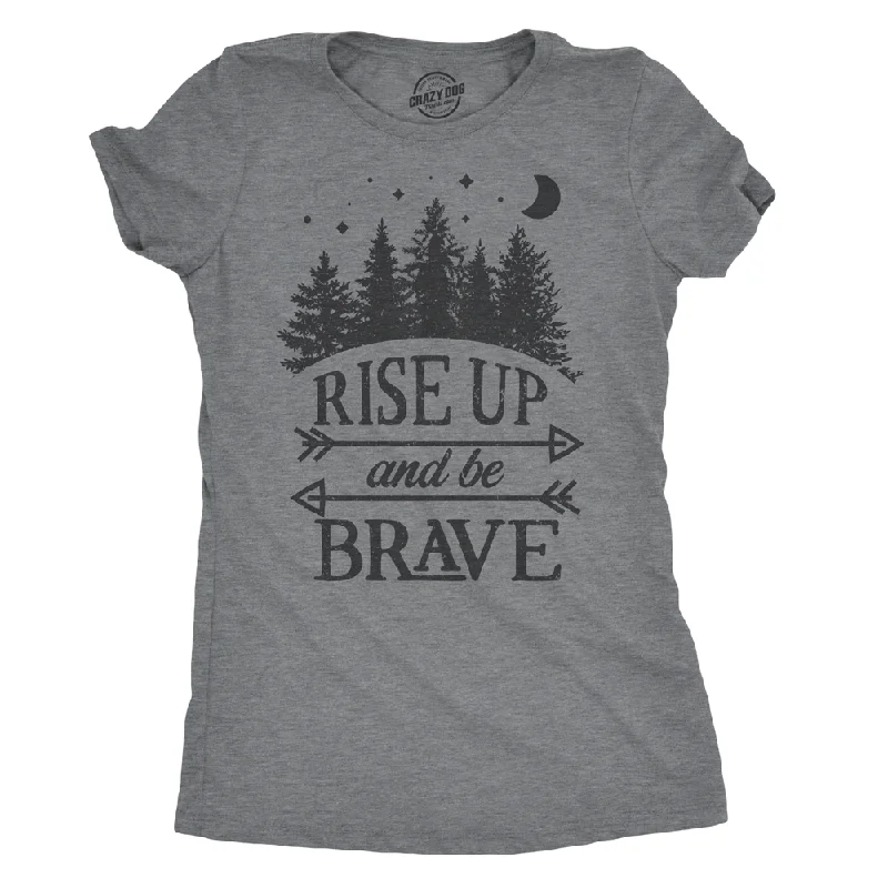 T-Shirt For Comic Fans-Rise Up And Be Brave Women's T Shirt