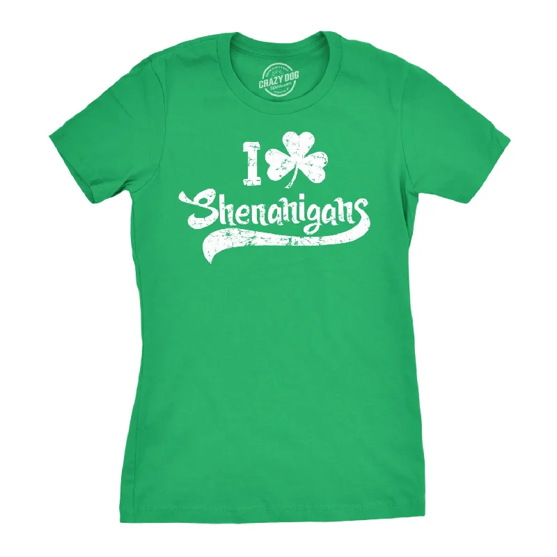 T-Shirt For Comic Fans-I Clover Shenanigans Women's T Shirt