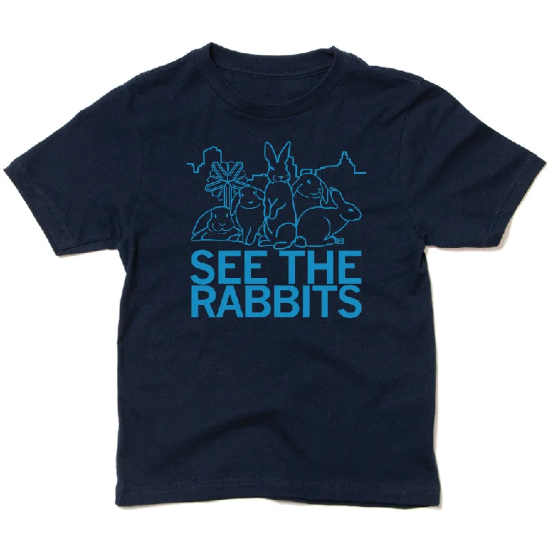 T-Shirt With Inspirational Messages-See the Rabbits Kids