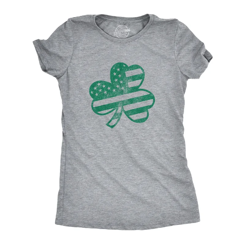 T-Shirt For Special Occasions-American Shamrock Women's T Shirt