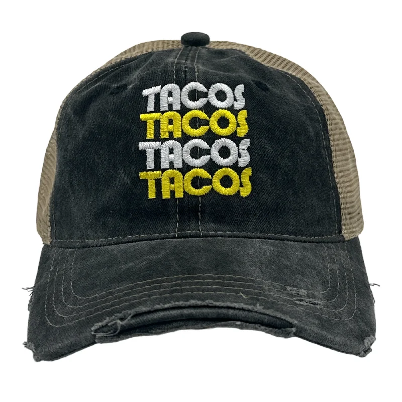 Trucker Black - Tacos Tacos Tacos