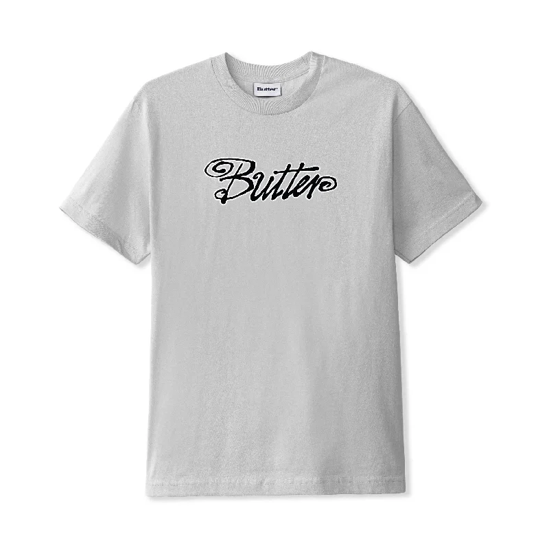 Custom T-Shirt For School Teams-BUTTER GOODS - "JIVE" T-SHIRT (CEMENT)