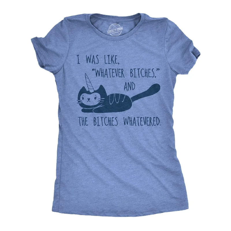 T-Shirt For Couples-Whatever Bitches Women's T Shirt