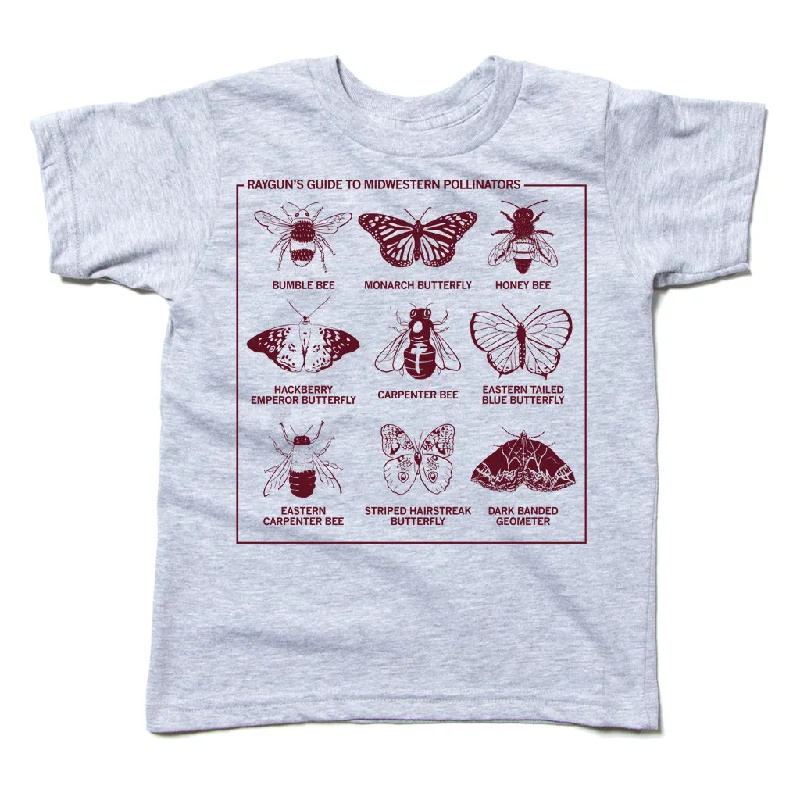 Custom T-Shirt For Men’s Fashion-Midwestern Pollinators Kids