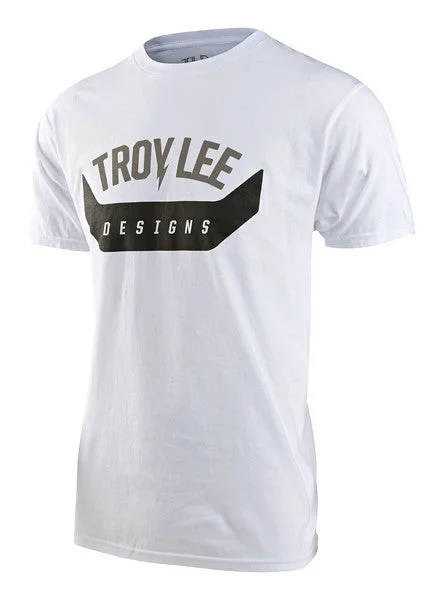 T-Shirt For Artists-Troy Lee Designs Arc Short Sleeve Tee - White