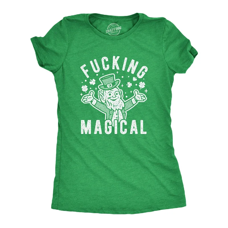 T-Shirt For Team-Fucking Magical Leprechaun Women's T Shirt