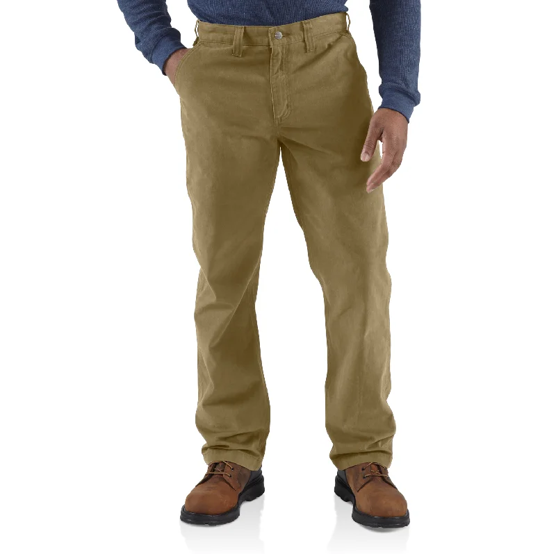 Pants For Family Photoshoots-Carhartt Men's Rugged Work Khaki Pant