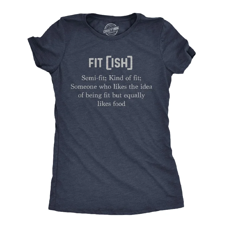 T-Shirt With Bold Graphics-Fit-ish Women's T Shirt