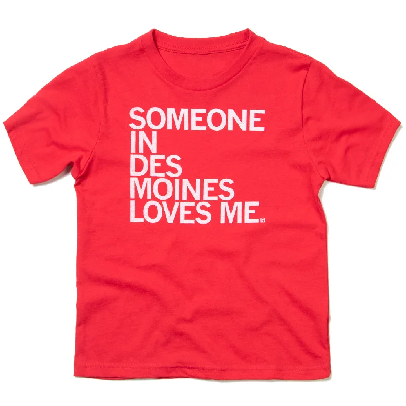 T-Shirt With Inspirational Quotes For Women-Someone Loves Me DM Kids