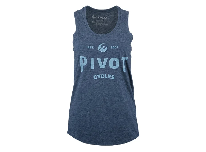 Affordable T-Shirt-Pivot Phoenix Tank Tee - Womens - Light Blue