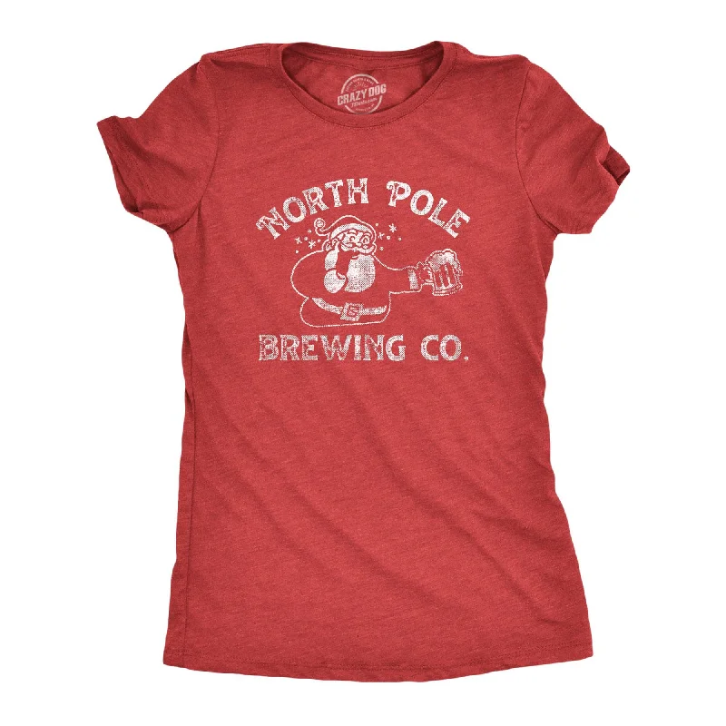 Personalized T-Shirt For Sports-North Pole Brewing Co Women's T Shirt