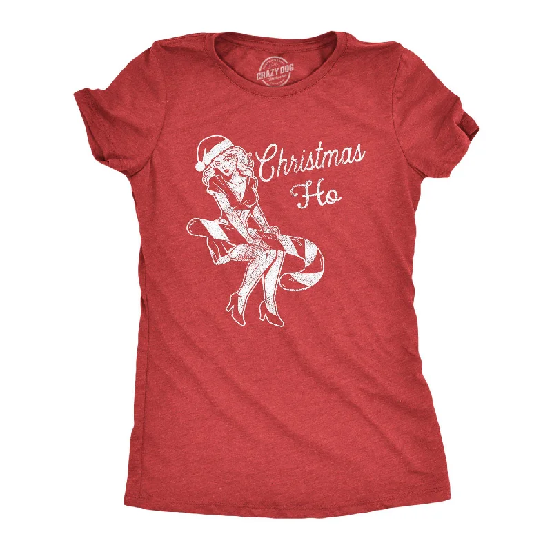 Casual T-Shirt-Christmas Ho Women's T Shirt