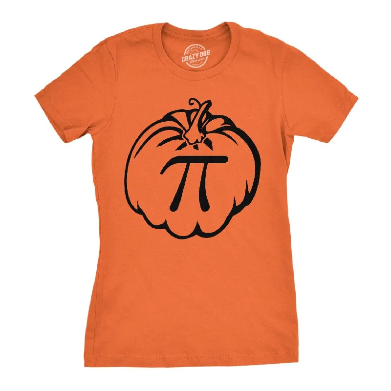 Soft Cotton T-Shirt-Pumpkin Pi Women's T Shirt