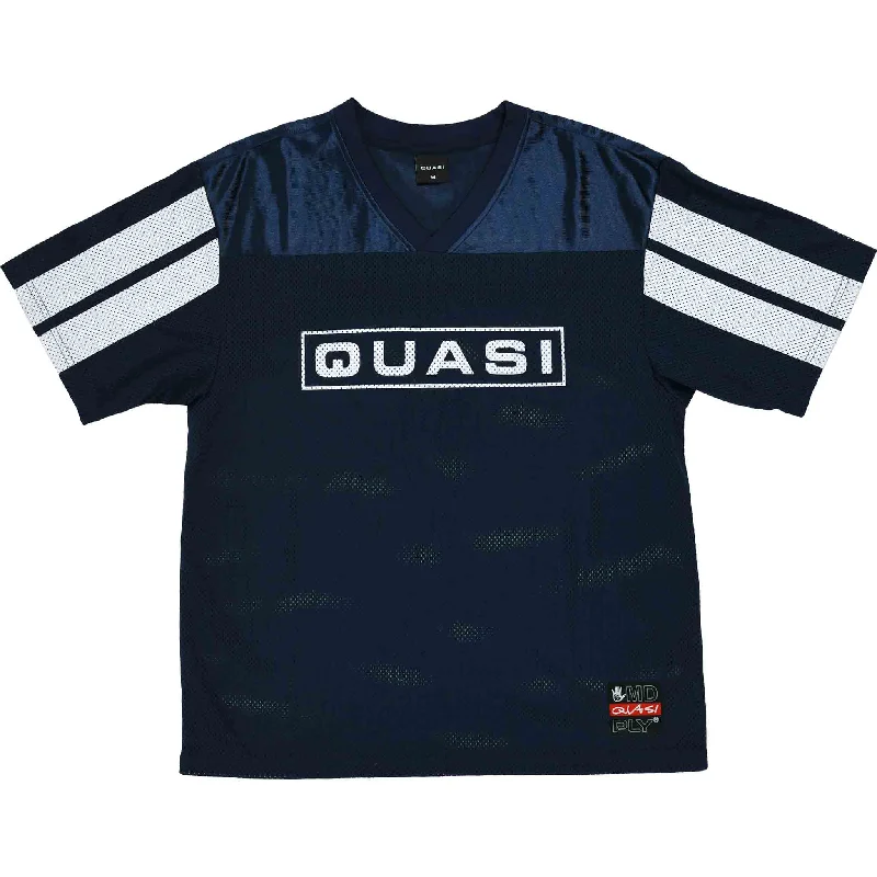 T-Shirt For Casual Wear-Quasi Rush Jersey Tee Navy