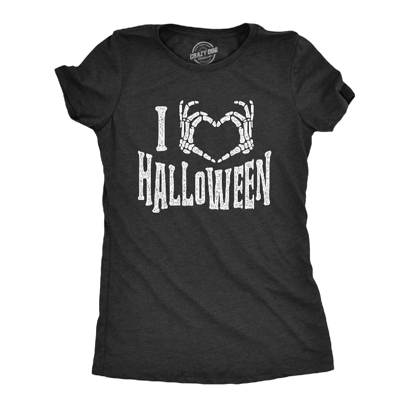 T-Shirt With Logo-I Heart Halloween Women's T Shirt