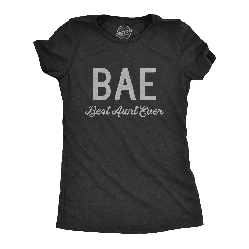 Custom T-Shirt For Fan Clubs-BAE Best Aunt Ever Women's T Shirt