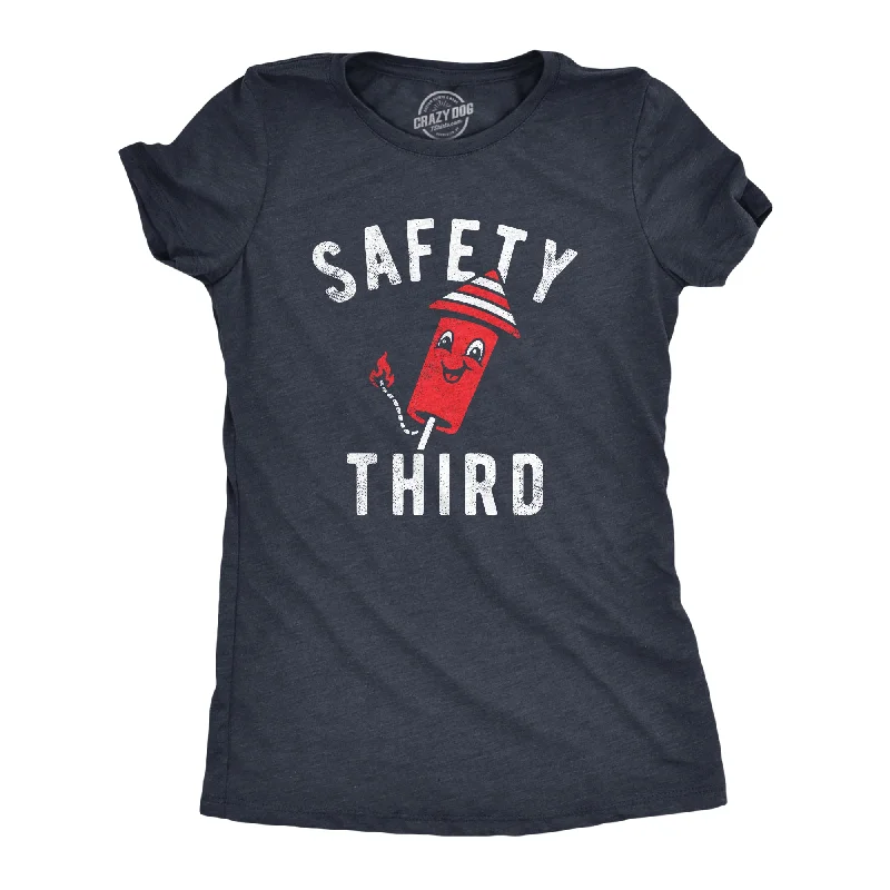 T-Shirt For Family Gatherings-Safety Third Women's T Shirt