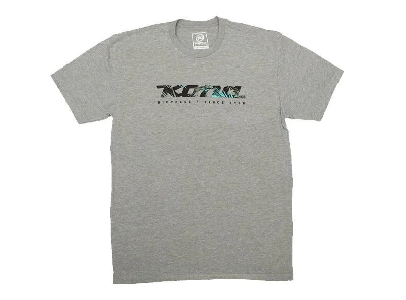 T-Shirt For Outdoor Activities-Kona Wordmark Fall Tee Shirt - Heather Gray - 2019