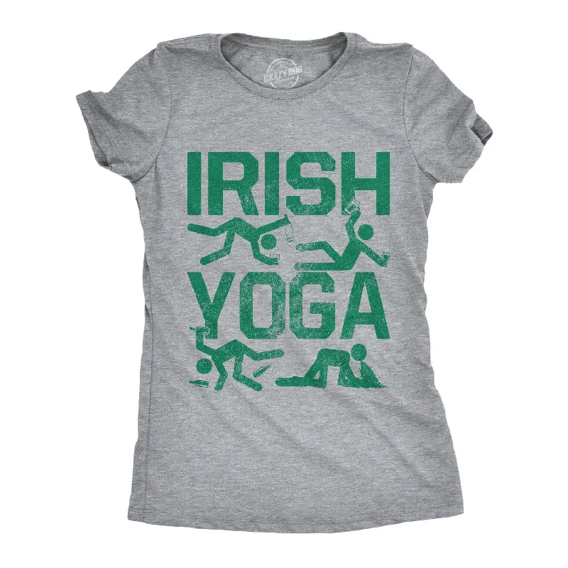 Custom T-Shirt For Fundraisers-Irish Yoga Women's T Shirt