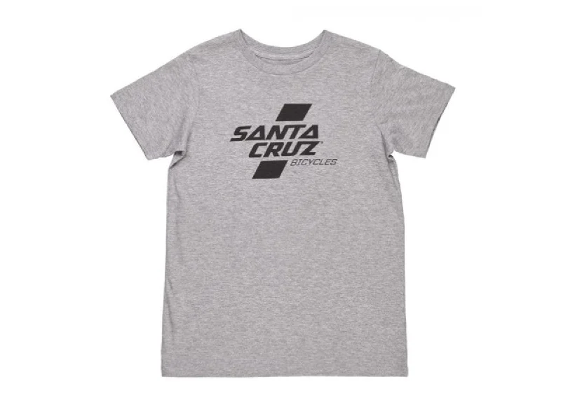 Vintage T-Shirt-Santa Cruz Parallel Tee - Youth - Heather-Black