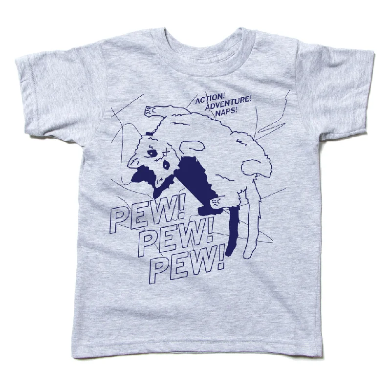 Custom T-Shirt For Charities-Pew Pew Pew Gary Napping Kids